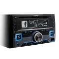 Alpine CDE-W296BT 2 DIN-es autórádió, fejegység CD/Bluetooth/USB Alpine CDE-W296BT 2 DIN-es autórádió, fejegység CD/Bluetooth/USB